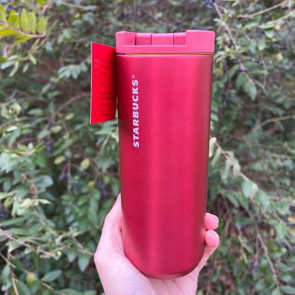 Starbucks 2024 Year of the Dragon Maroon Tumbler - Picture 5 of 7
